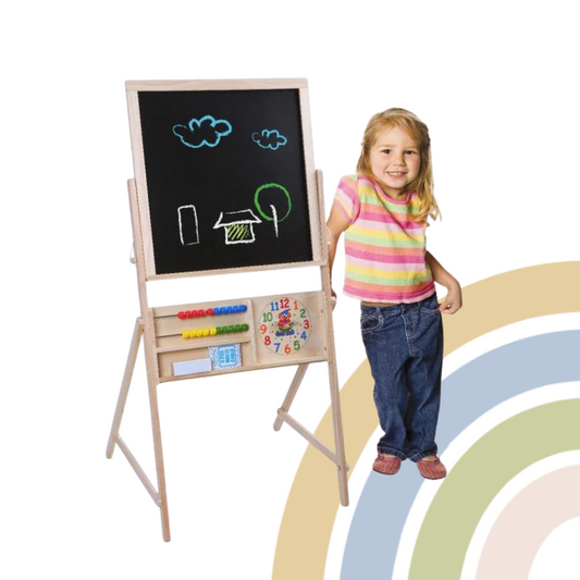 Magic 2in1 Chalkboard & Magnetic board