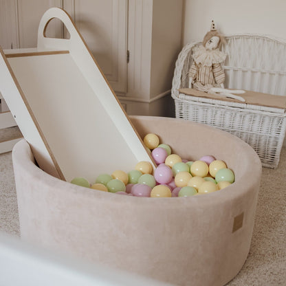 Round Velvet Foam Ball Pit For Children