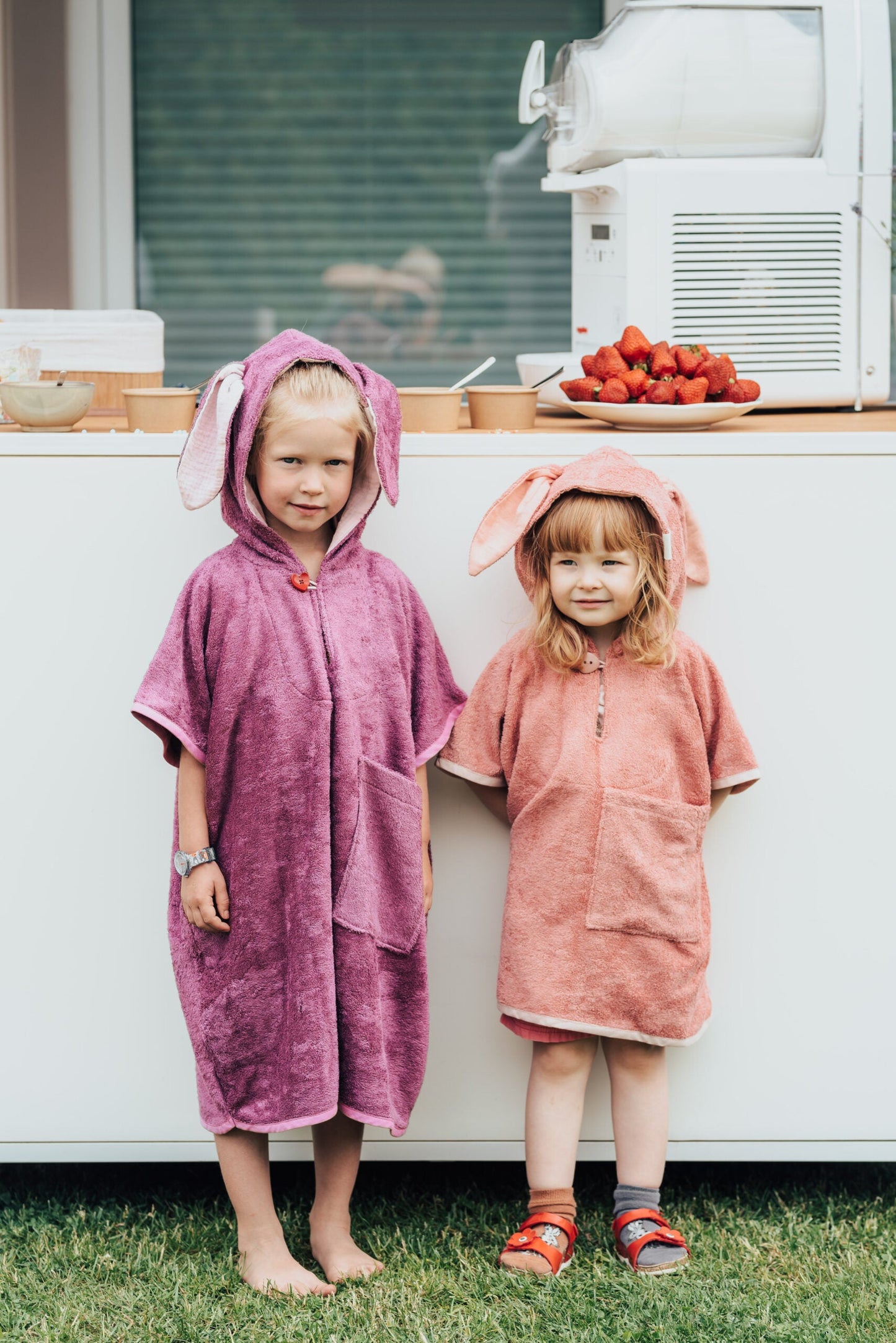 Bunny Poncho for KIDS