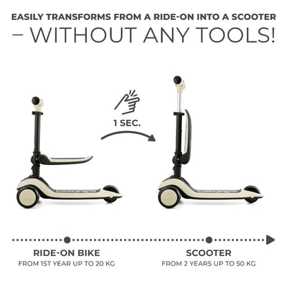 2-in-1 Bicycle – Scooter PRO