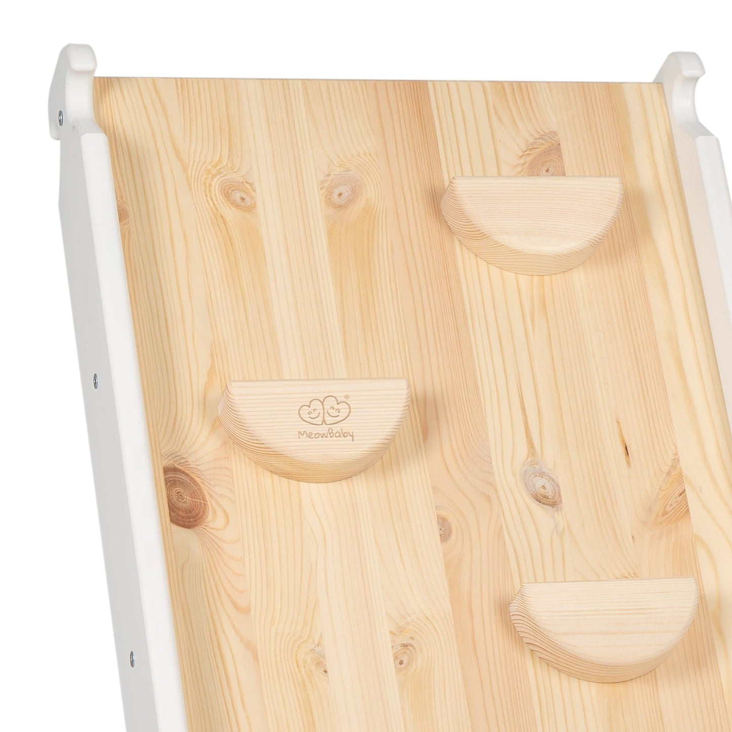 Montessori 2 in 1 slide-climbing wall for kids