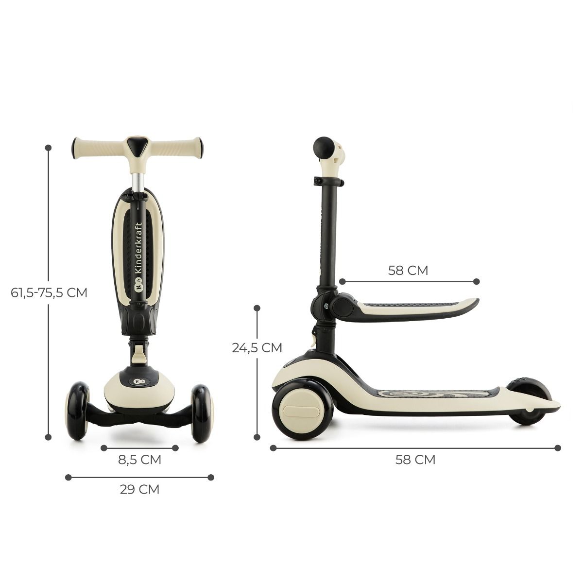 2-in-1 Bicycle – Scooter PRO