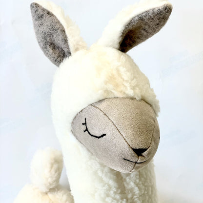 Hypoallergenic Alpaca Plush Pillow