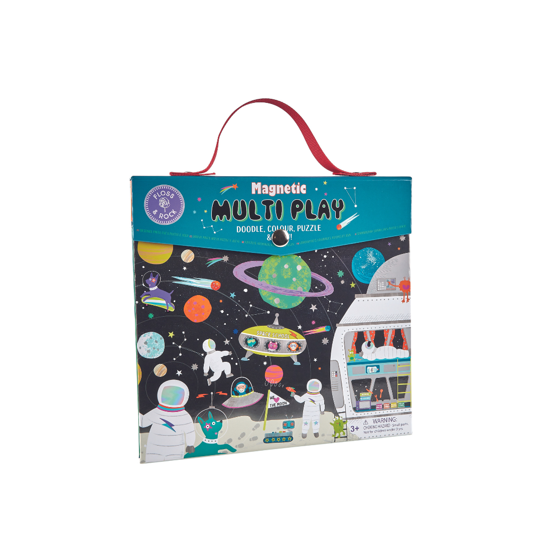 Magnetic Space Adventure Playset