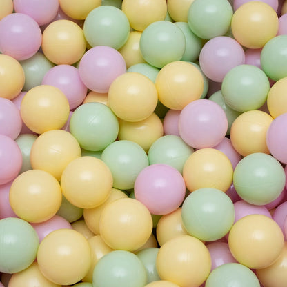 Round Velvet Foam Ball Pit For Children