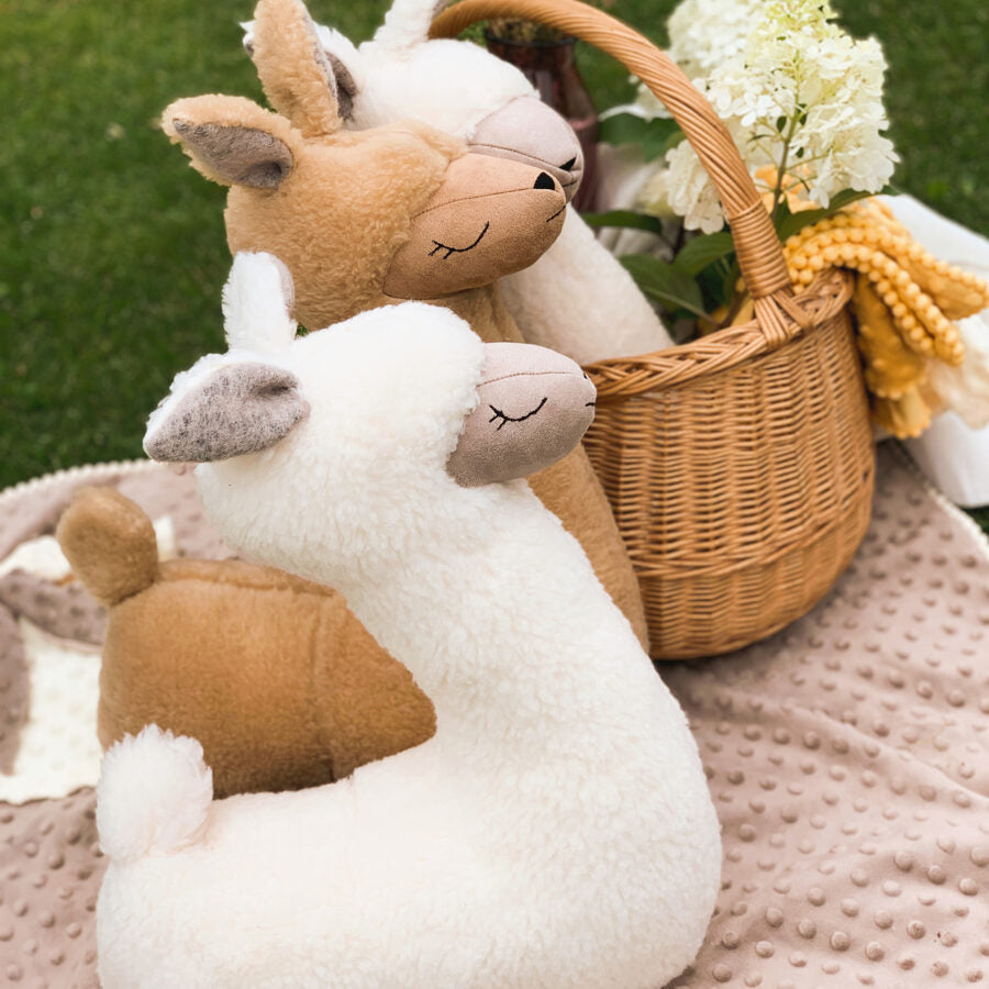 Hypoallergenic Alpaca Plush Pillow